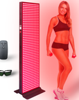 EXESAS 600 LED, 3000W Dual-Chip, Red Light Therapy Device for Full Body, 4-Wavelengths Infrared LED Panel for Skin, Weight, Pain, Wellness