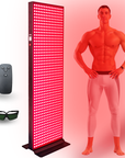 EXESAS 800 LED, 4000W Dual-Chip, Red Light Therapy Device for Full Body, 4-Wavelengths Infrared LED Panel for Skin, Weight, Pain, Wellness