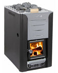 Harvia Pro 20 Es Pro Wood Burning Sauna Stove With Water Tank - Finnish Sauna Builders