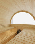 Tampere Finnish Barrel Sauna with WiFi Heater - Finnish Sauna Builders