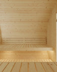Tampere Finnish Barrel Sauna with WiFi Heater - Finnish Sauna Builders