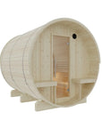 Turku Finnish Barrel Sauna with Terrace and WiFi Heater - Finnish Sauna Builders