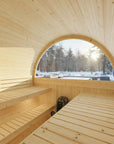 Turku Finnish Barrel Sauna with Terrace and WiFi Heater - Finnish Sauna Builders