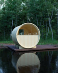 Vassa Finnish Barrel Sauna with WiFi Heater - Finnish Sauna Builders