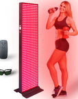 EXESAS  600 LED, 3000W Dual-Chip, Red Light Therapy Device for Full Body, 4-Wavelengths Infrared LED Panel for Skin, Weight, Pain, Wellness