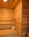 Custom Indoor Sauna Room - 7' x 10' x 8' - Finnish Sauna Builders