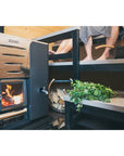 Harvia Pro 20 Ls Wood Burning Sauna Stove With Water Tank - Finnish Sauna Builders