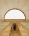 Helsinki Finnish Barrel Sauna with Terrace and WiFi Heater - Finnish Sauna Builders