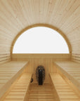 Tampere Finnish Barrel Sauna with WiFi Heater - Finnish Sauna Builders