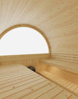 Tampere Finnish Barrel Sauna with WiFi Heater - Finnish Sauna Builders