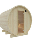 Vassa Finnish Barrel Sauna with WiFi Heater - Finnish Sauna Builders