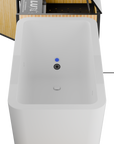 RevX Acrylic X Tub Cold Plunge + LUX High Performance Chiller and Filtration System